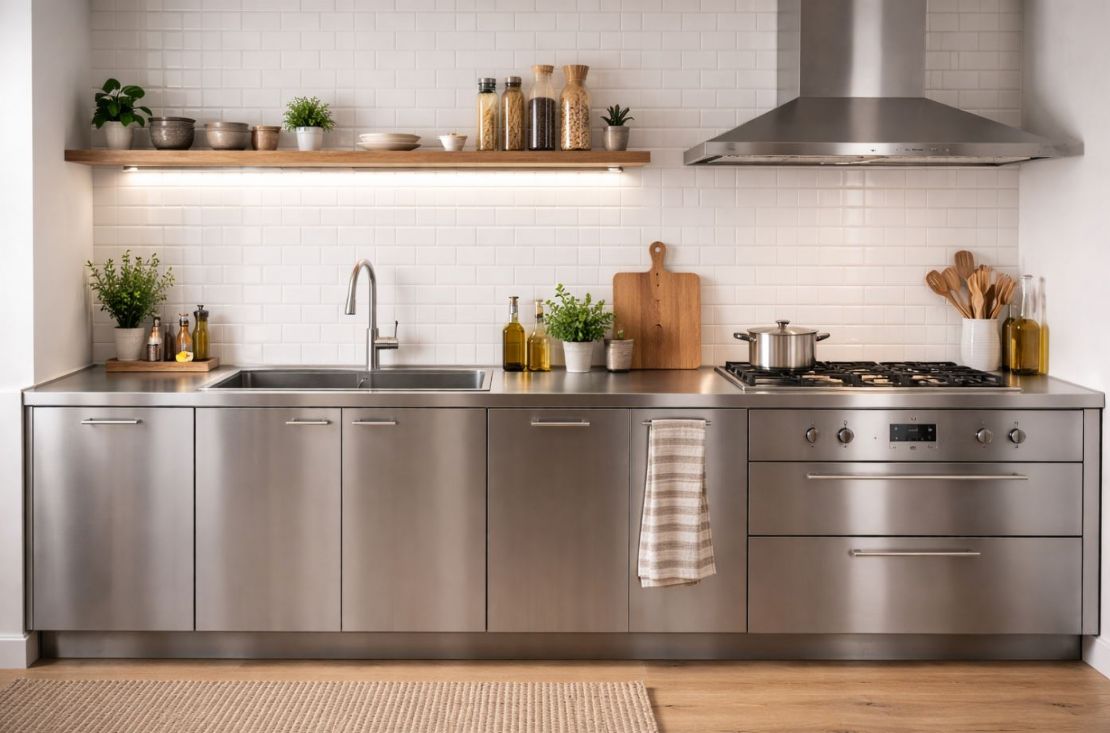 不鏽鋼流理台優缺點全解析：廚房裝潢選材必看